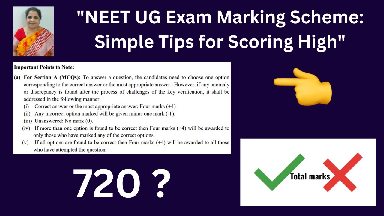 10. NEET UG 2024 Question Paper Marking Scheme SIMPLE TIPS FOR