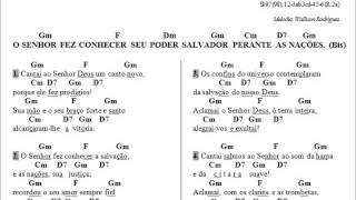 Vídeo de SALMO 97(98) - O SENHOR FEZ CONHECER SEU PODER SALVADOR PERANTE AS NAÇÕES. (Arq. Goiania - Wallison Rodrigues)