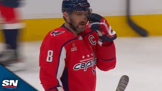 Alex Ovechkin Stands Just 50 Goals Behind Wayne Gretzky After Sinking Patented One-Timer