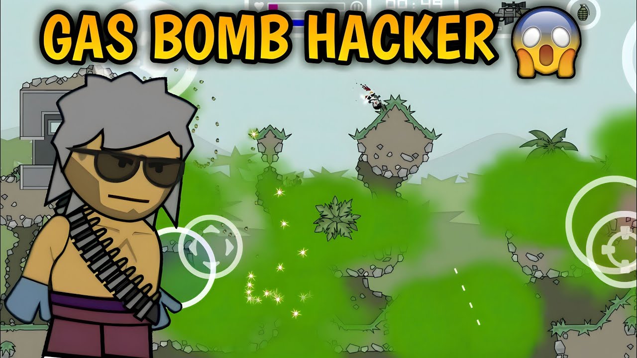 хакер, использующий газовую бомбу, в мини-ополчении 😱
