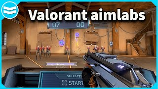 Valorant - How to set up training bots in the range for aim training (just like aimlabs) #valorant