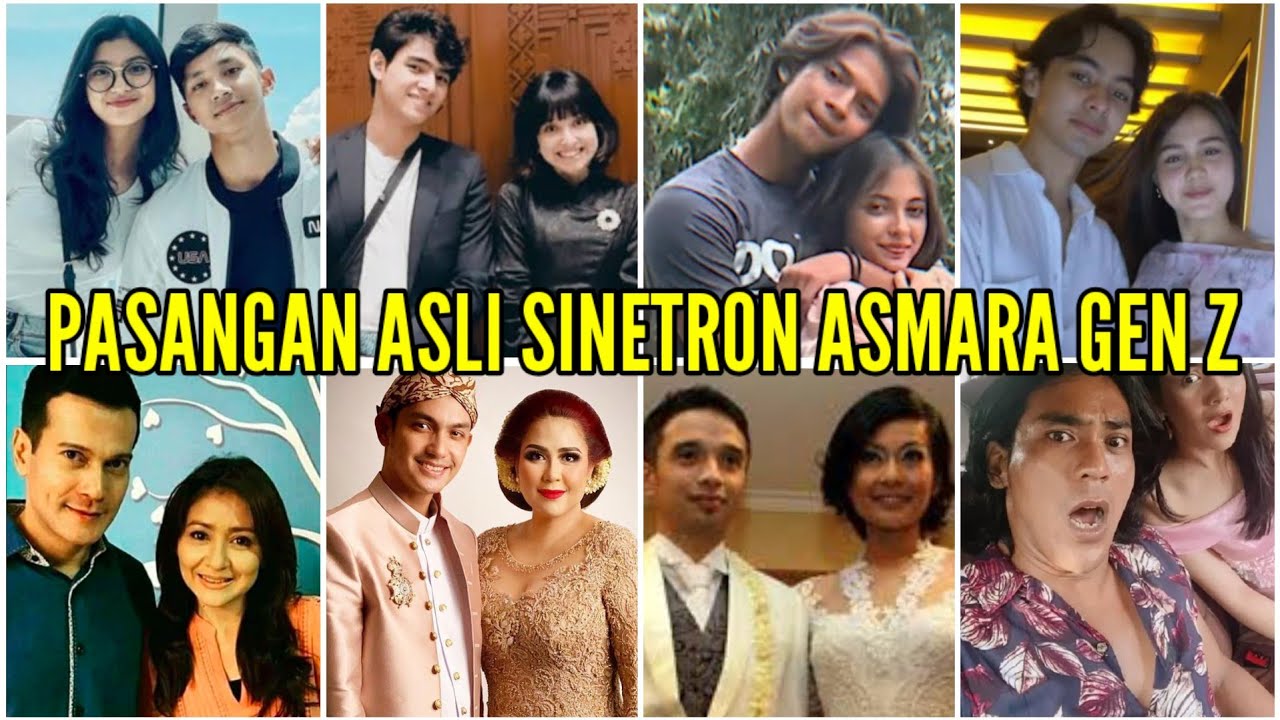 Pasangan Asli Sinetron Asmara Gen Z