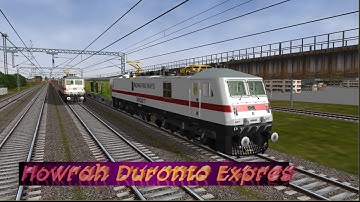 Howrah - New Delhi Duronto Express || HWHWAP-7  MSTS Open Rails|Asansol To Howrah