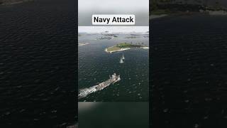 Military Attack Destroys Navy Ship In Moments