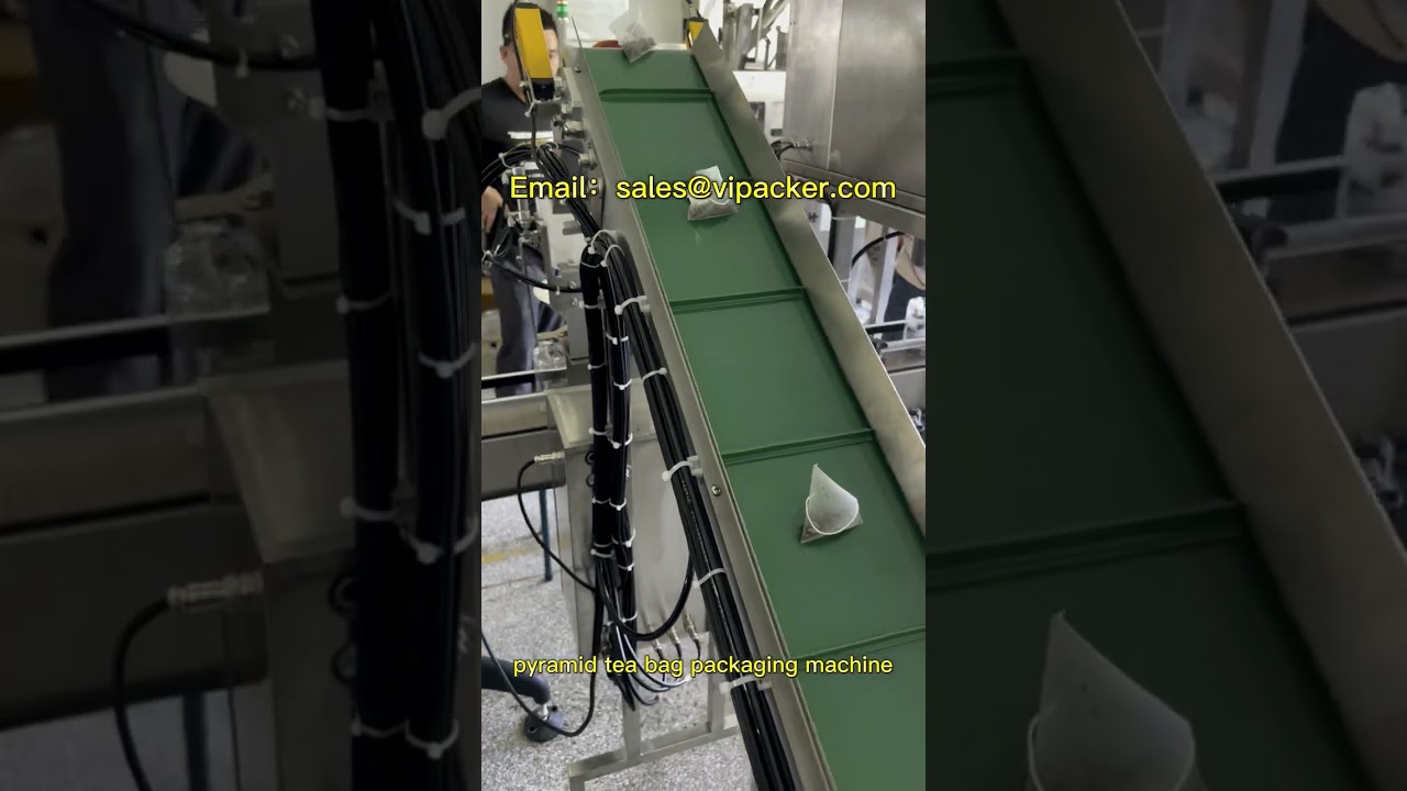 Melbourne pyramid tea bag packaging machine delivery 