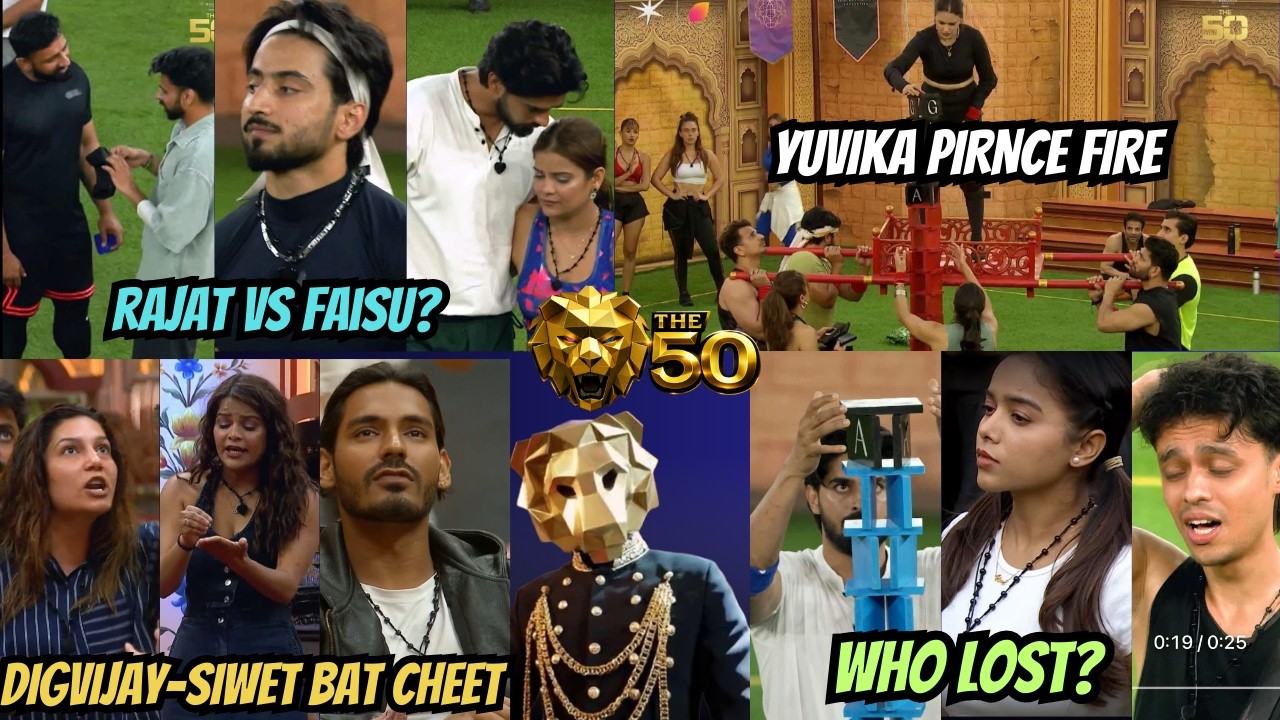 The 50 Queen EP: Rajat Vs Faisu? Manisha Vs Yuvika, Prince Won? Sapna Vs Archana, Digvijay Arushi