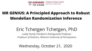 Eric Tchetgen Tchetgen Seminar