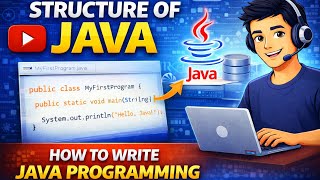 Structure of Java Program Explained | How to Write First Java Code