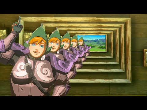 Infinity Painting in Link's House?