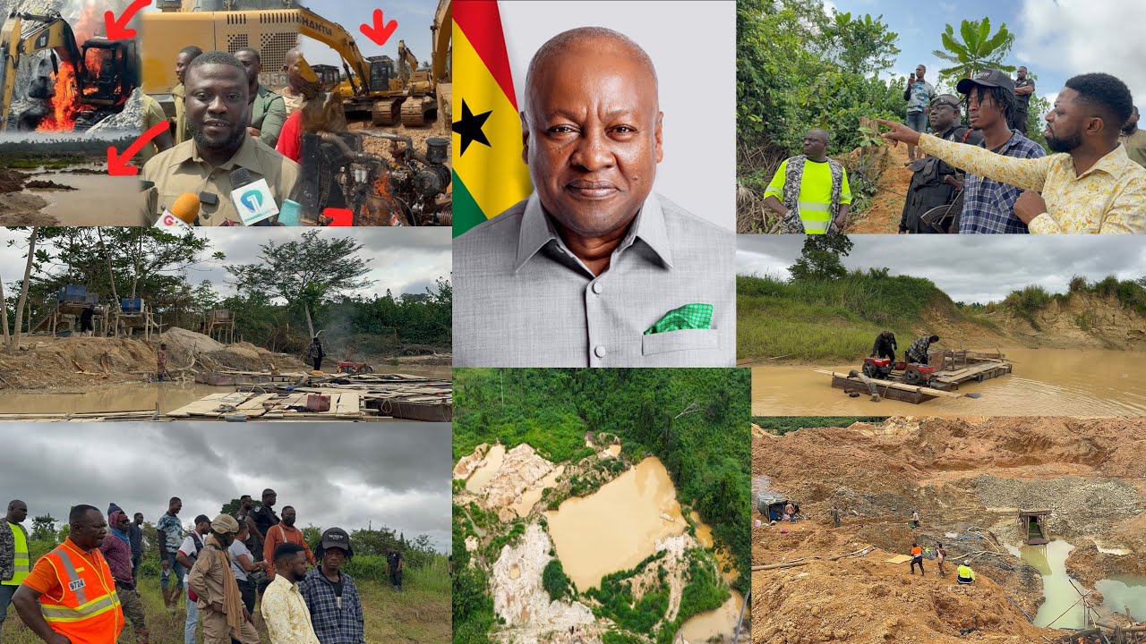 Galamsey Fight Begins🔥Prez Mahama Ordered Atwima Mponua DCE Ibrahim Issahak To Arrest Illegal Miners