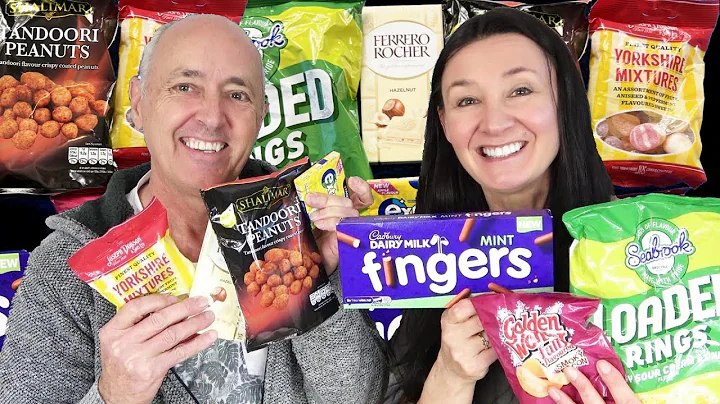 BRITISH Taste Test Cadbury Mint Fingers Seabrook L...