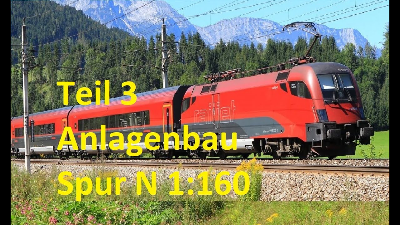 N-Spur 1:160, Teil 3, Anlagenbau, Wendel 2, Kehrschleife 2, Paradestrecke