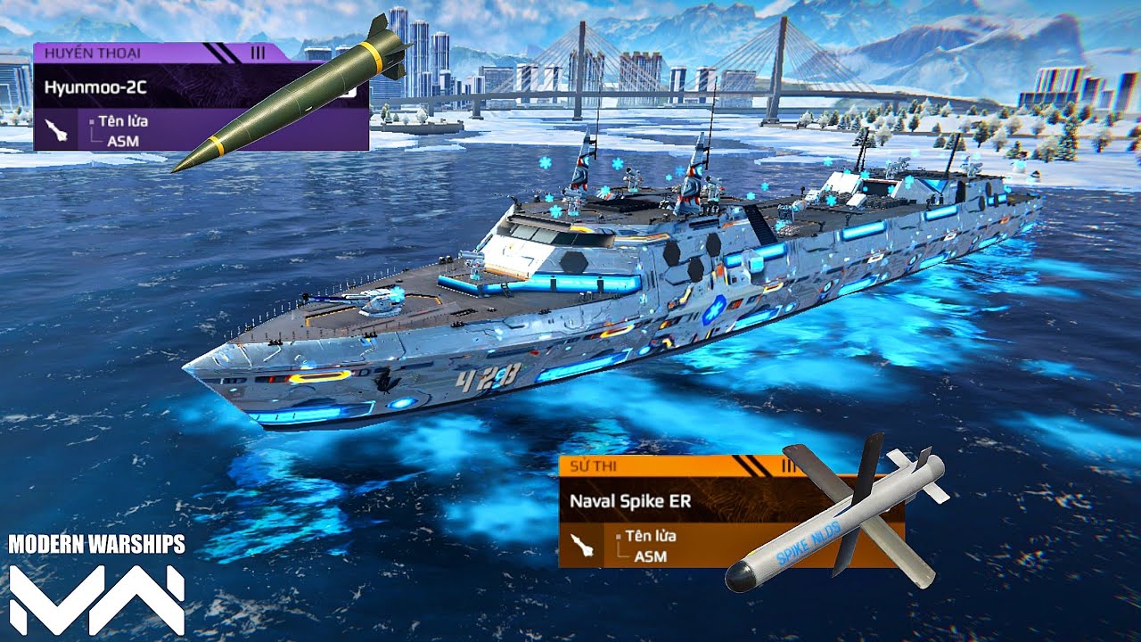 Modern Warships | ROKS Geobukseon II is equipped with anti-missile decoy capabilities.