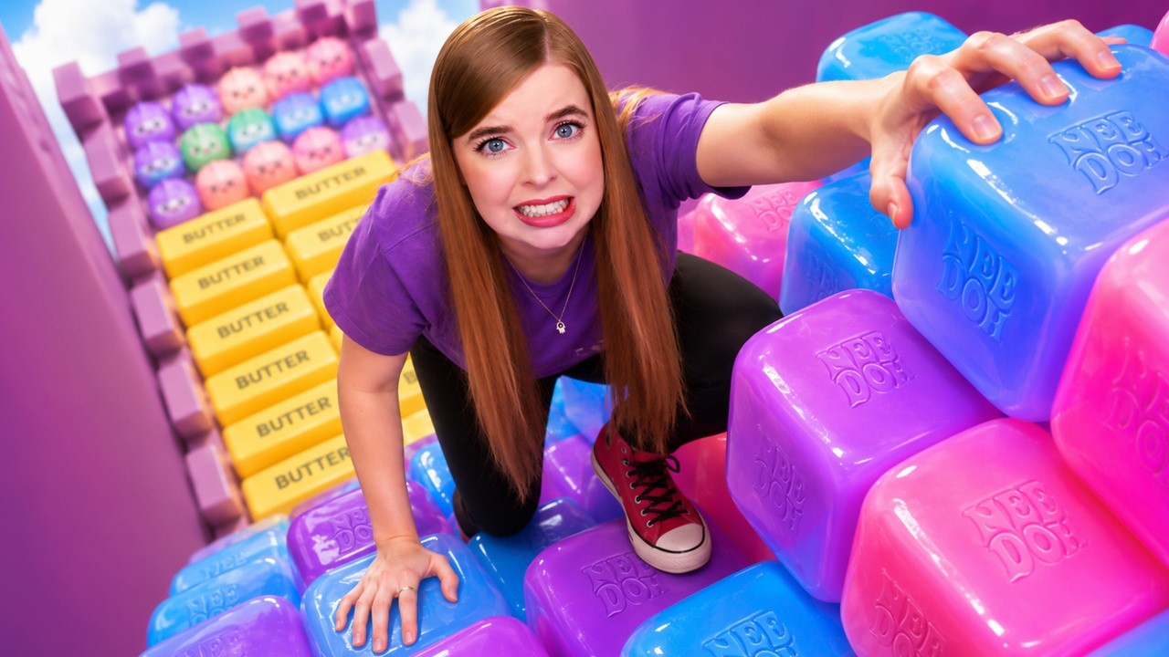WSPINAM SIĘ PO SQUISHY 🧊 Roblox Wieża Needoh