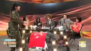 Tuğba Ekinci ve Nihat Doğan arasında Türk ve Kürtlük üzerinden tartışma.. Resimi