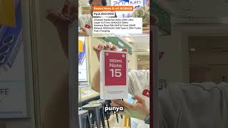 Redmi Note 15 4G Sekarang Harganya 2,9 Jutaan‼️ #shorts #pricebook #marzoom #hp2jutaan #redminote15
