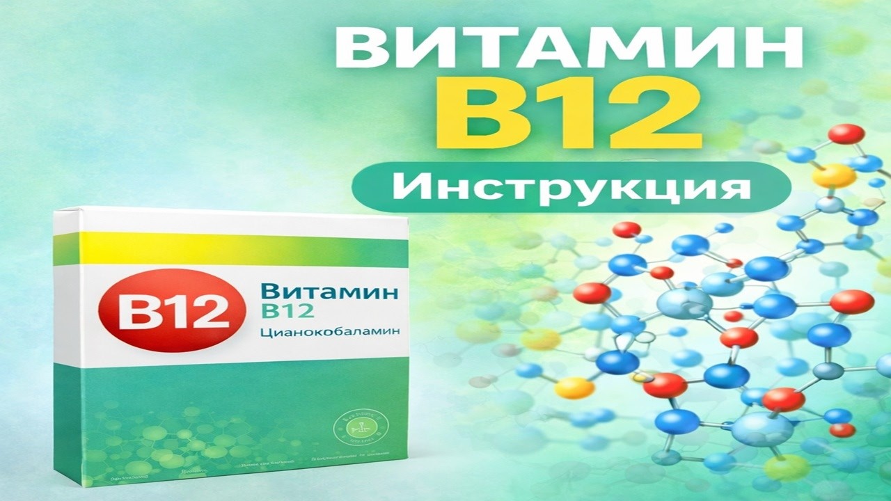 Витамин B12 инструкция по применению