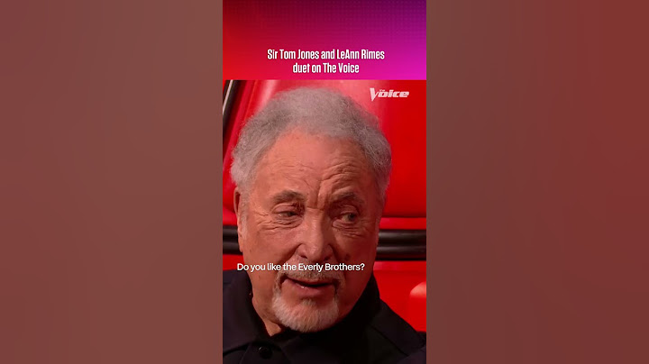 Tom Jones and LeAnn Rimes Duet 😍 | The Voice UK 2024