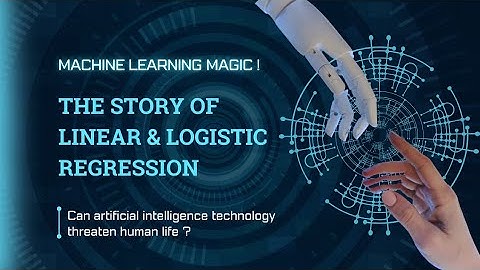 The story of Linear & Logistic regression#ai #technology #machinelearning #artificialintelligence