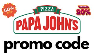 papa john's pizza coupon code I papa john's pizza promo code today