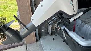 Mini Plastic Boat With Mercury 7.5E