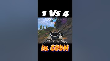 1 Vs 4 In CODM #shorts #codm