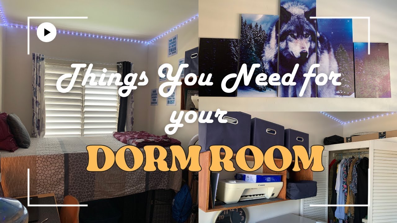 THINGS YOU NEED FOR YOUR DORM ROOM UWI/UTECH (DETAILED)+ Updating my dorm room!!!