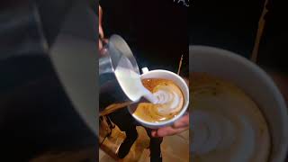 Fail Tulip Latte art tutorial 1000subscribers coffeeholics shortsviral latteart coffee