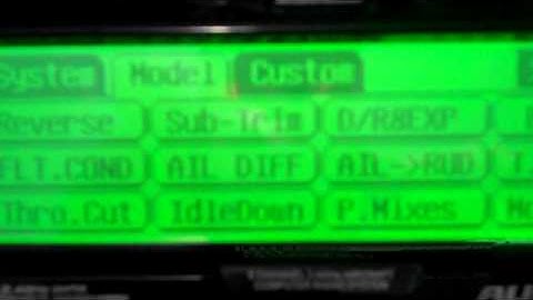 Hitec Aurora 9  How to set up a P. Mix