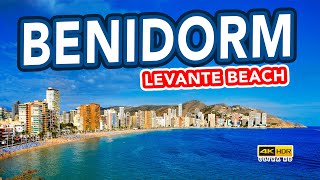 LEVANTE BEACH BENIDORM SPAIN
