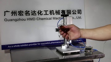 semi auto vial cap crimping machine 6