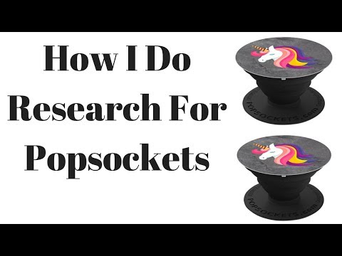 How I Do Popsocket Research | Merch By Amazon
