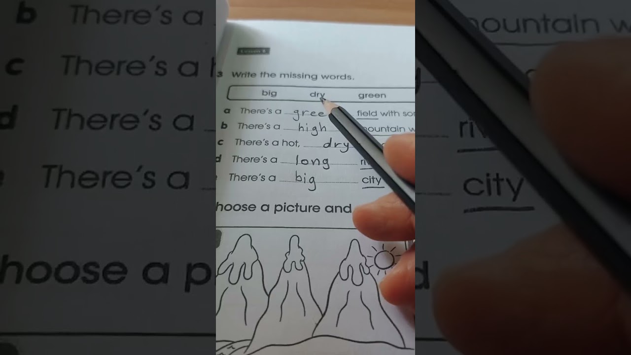 كتاب النشاط انكليزي للصف الرابع الإبتدائي Unit 2 Lesson 6