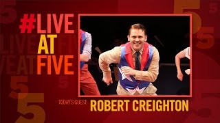 Broadway.com #LiveatFive with CAGNEY's Robert Creighton
