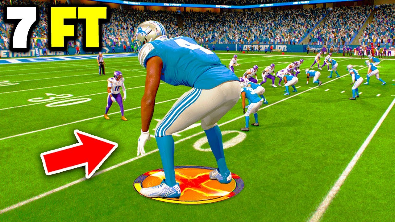 I Create A 7’7 CB To LOCKDOWN The NFL - YouTube