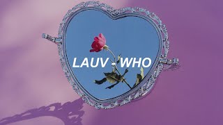 Lauv - Who (feat. BTS) Lyrics