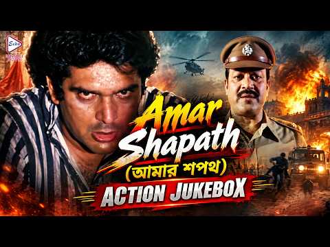 Amar Shapath (আমার শপথ) | Action Jukebox 1 | Prasenjit Chatterjee,Soumitra Chatterjee, Satabdi Roy