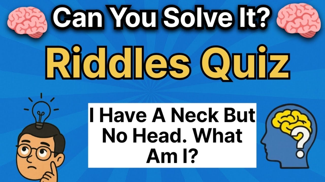 Test your brain with Tricky riddles challenge||Only Geniuses Can Solve ...