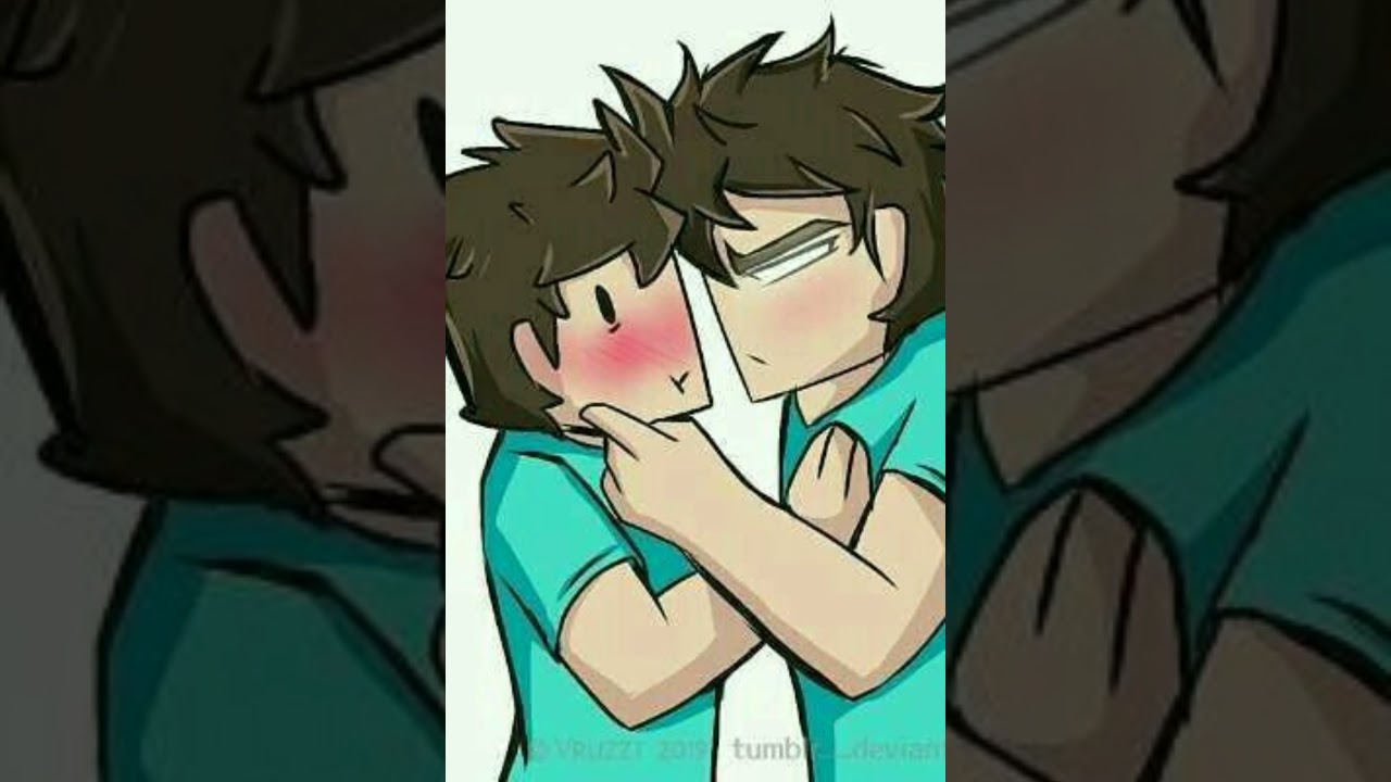 Фанфики minecraft animation. Майнкрафт ХЕРОБРИН И Стив 18. ХЕРОБРИН И Стив 18 с плюсом. Стив и ХЕРОБРИН братья. ХЕРОБРИН И Стив враги аниме.