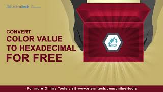 What is Color Value Convert to Hexadecimal | How to Use HEX Color Converter Online Tool
