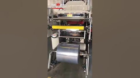 Fully automatic plastic ops clear tray container thermoforming machine