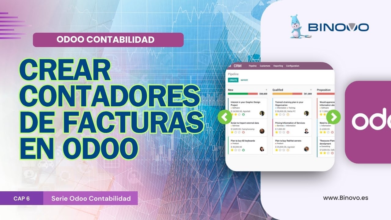 ODOO Contabilidad | Tutorial 6 📌 Cómo crear contadores de facturas en ...