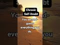 Overcoming Self Doubt #positivitychannel #makepositivitylouder #shortsvideo#motivationalquotes
