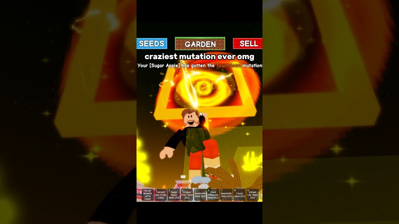 Craziest New Touchdown Mutation in GAG 