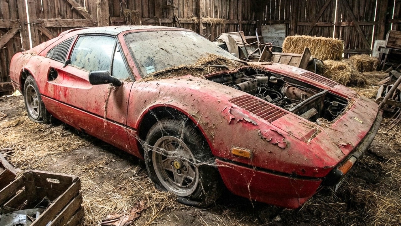 What Happens When You Restore a 1983 Ferrari 308 GTS Quattrovalvole in 365 Days? #carrestoration
