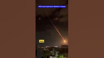 Iran Uses Hypersonic Missile on Israeli City – Refinery Hit!