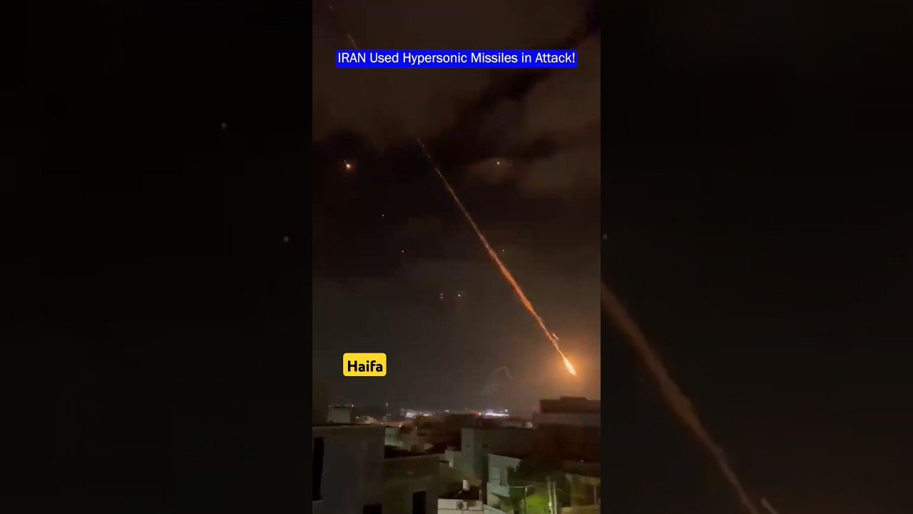 Iran Uses Hypersonic Missile on Israeli City &ndash; Refinery Hit!