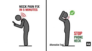 Neck Pain From Phone? Try These 3 Exercises