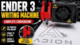 How to make a writing machine with 3d printer #ender3v2