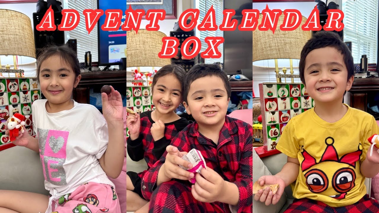 ADVENT CALENDAR BOX 2025 | CHRISTMAS MINI VLOG | By: Iamrhosz Vlog 